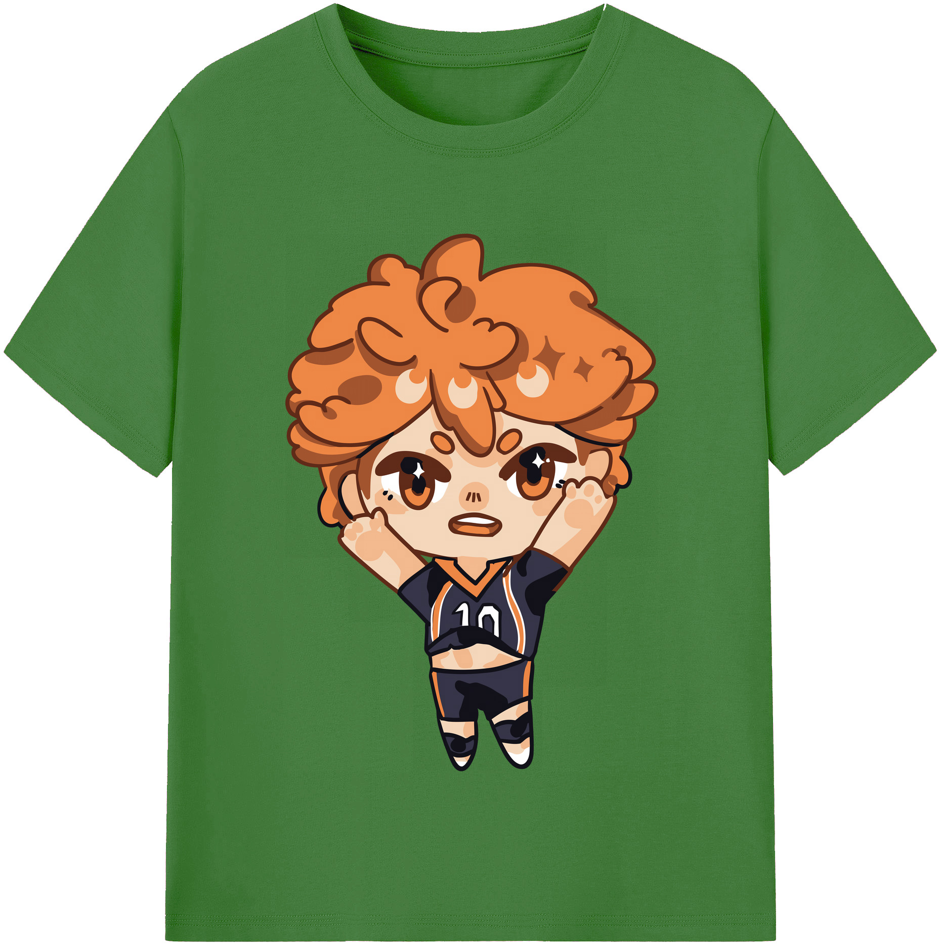 （画像用） ハイキュー!! Haikyu!! レディースカジュアルプリントTシャツ（綿100％）